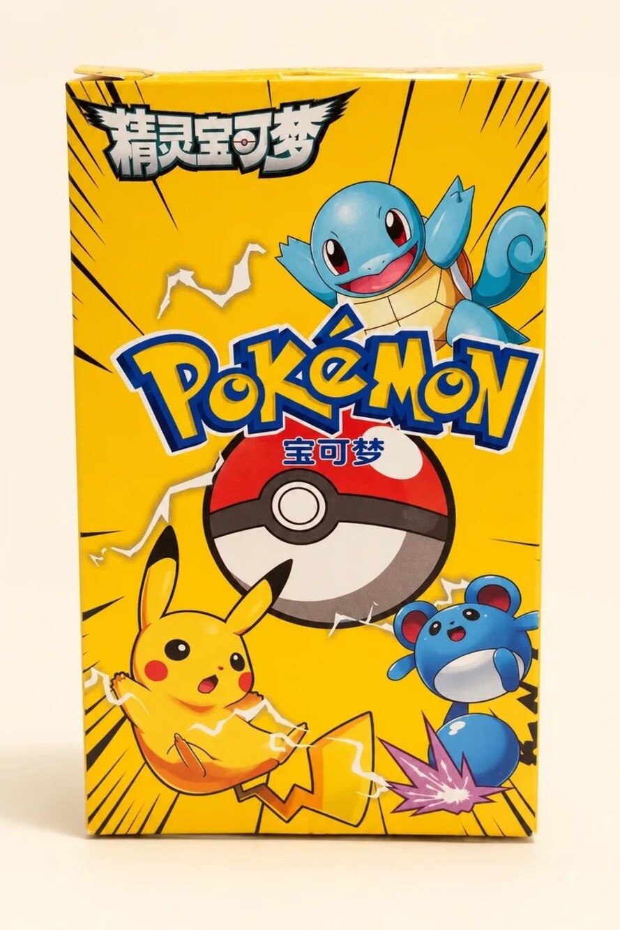 Mini Mystery Pokémon Keychains — Set of Three Individual Boxes